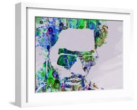 Legendary Lenny Watercolor II-Olivia Morgan-Framed Art Print