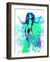 Legendary Lil Kim Watercolor-Olivia Morgan-Framed Art Print