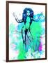 Legendary Lil Kim Watercolor-Olivia Morgan-Framed Art Print