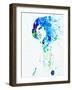 Legendary Liza Minnelli Watercolor I-Olivia Morgan-Framed Art Print