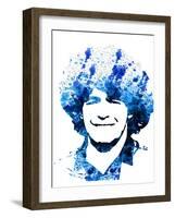 Legendary Maradona Watercolor-Olivia Morgan-Framed Art Print