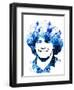 Legendary Maradona Watercolor-Olivia Morgan-Framed Art Print