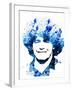 Legendary Maradona Watercolor-Olivia Morgan-Framed Art Print