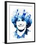 Legendary Maradona Watercolor-Olivia Morgan-Framed Art Print