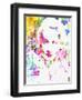 Legendary Marlene Dietrich Watercolor II-Olivia Morgan-Framed Art Print