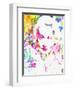 Legendary Marlene Dietrich Watercolor II-Olivia Morgan-Framed Art Print