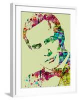 Legendary Marlon Brando Watercolor-Olivia Morgan-Framed Art Print