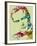 Legendary Marlon Brando Watercolor-Olivia Morgan-Framed Art Print