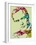 Legendary Marlon Brando Watercolor-Olivia Morgan-Framed Art Print