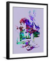 Legendary Mia Wallace Watercolor-Olivia Morgan-Framed Art Print