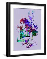 Legendary Mia Wallace Watercolor-Olivia Morgan-Framed Art Print