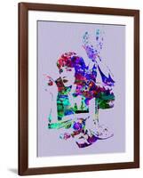 Legendary Mia Wallace Watercolor-Olivia Morgan-Framed Art Print