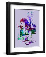 Legendary Mia Wallace Watercolor-Olivia Morgan-Framed Art Print