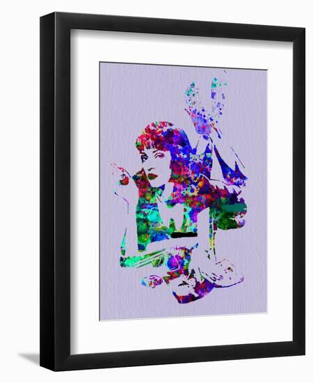 Legendary Mia Wallace Watercolor-Olivia Morgan-Framed Art Print