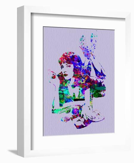 Legendary Mia Wallace Watercolor-Olivia Morgan-Framed Art Print