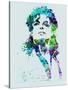 Legendary Michael Watercolor-Olivia Morgan-Stretched Canvas