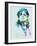 Legendary Michael Watercolor-Olivia Morgan-Framed Art Print