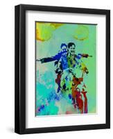 Legendary Motorcycle Diaries Watercolor-Olivia Morgan-Framed Art Print