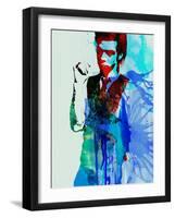 Legendary Nick Cave Watercolor-Olivia Morgan-Framed Art Print