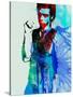 Legendary Nick Cave Watercolor-Olivia Morgan-Stretched Canvas