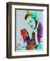 Legendary Orson Wells Watercolor-Olivia Morgan-Framed Art Print