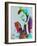 Legendary Orson Wells Watercolor-Olivia Morgan-Framed Art Print