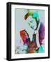 Legendary Orson Wells Watercolor-Olivia Morgan-Framed Art Print