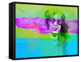 Legendary Ozzy Watercolor-Olivia Morgan-Framed Stretched Canvas