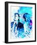 Legendary Pulp Fiction Watercolor-Olivia Morgan-Framed Art Print