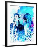 Legendary Pulp Fiction Watercolor-Olivia Morgan-Framed Art Print