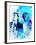 Legendary Pulp Fiction Watercolor-Olivia Morgan-Framed Art Print