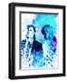 Legendary Pulp Fiction Watercolor-Olivia Morgan-Framed Art Print