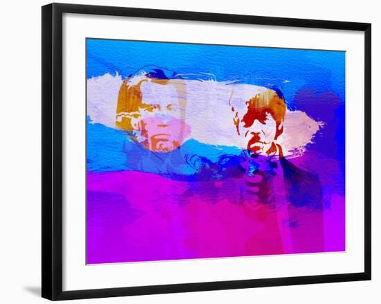 Legendary Pulp Watercolor-Olivia Morgan-Framed Art Print