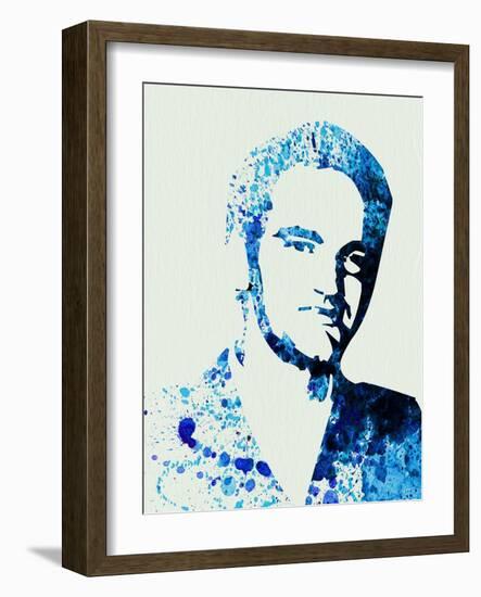 Legendary Quentin Tarantino Watercolor-Olivia Morgan-Framed Art Print