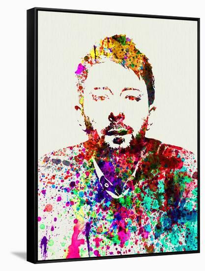 Legendary Radiohead Watercolor-Olivia Morgan-Framed Stretched Canvas