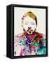 Legendary Radiohead Watercolor-Olivia Morgan-Framed Stretched Canvas