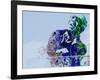 Legendary Ray Charles Watercolor-Olivia Morgan-Framed Art Print