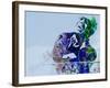 Legendary Ray Charles Watercolor-Olivia Morgan-Framed Art Print