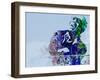 Legendary Ray Charles Watercolor-Olivia Morgan-Framed Art Print