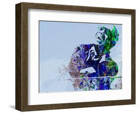 Legendary Ray Charles Watercolor-Olivia Morgan-Framed Art Print