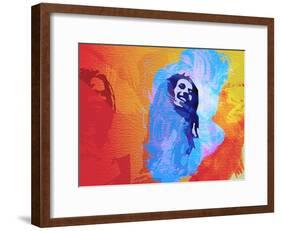 Legendary Reggae Watercolor-Olivia Morgan-Framed Art Print