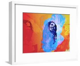 Legendary Reggae Watercolor-Olivia Morgan-Framed Art Print