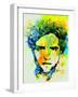 Legendary Robert Pattinson Watercolor-Olivia Morgan-Framed Art Print