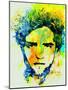 Legendary Robert Pattinson Watercolor-Olivia Morgan-Mounted Art Print