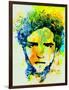 Legendary Robert Pattinson Watercolor-Olivia Morgan-Framed Art Print