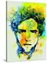 Legendary Robert Pattinson Watercolor-Olivia Morgan-Stretched Canvas