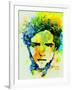 Legendary Robert Pattinson Watercolor-Olivia Morgan-Framed Art Print