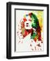 Legendary Robert Plant Watercolor-Olivia Morgan-Framed Art Print