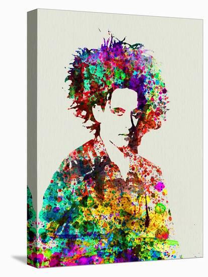 Legendary Robert Smith Watercolor-Olivia Morgan-Stretched Canvas