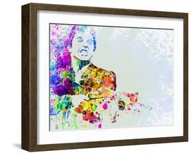 Legendary Scarface Watercolor-Olivia Morgan-Framed Art Print